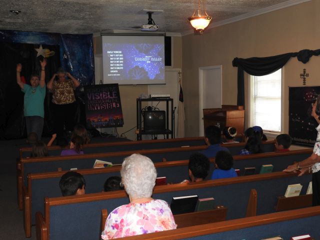 Vacation Bible School at Airway Baptist Church in Houston, Texas.